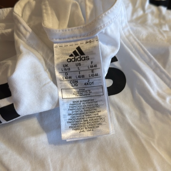 NWOT Bundle of 2 Adidas tanks- L - Picture 2 of 4